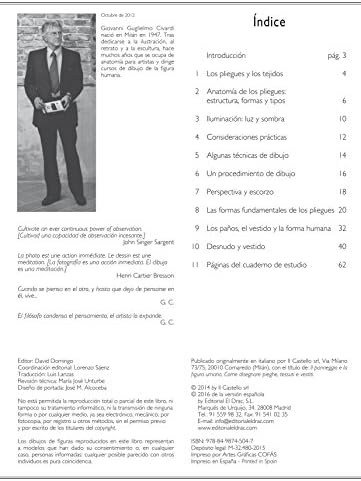 El ropaje y la figura humana: Cómo dibujar pliegues, tejidos y vestidos by Giovanni Civardi