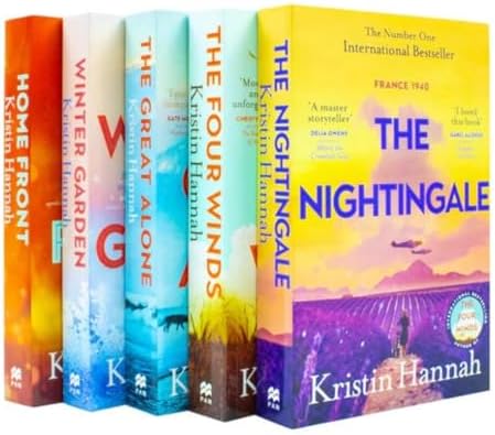 Kristin Hannah Collection 5 Books Set (The Nightingale, The Four Winds, The Great Alone, Winter Garden, Home Front) by Kristin Hannah