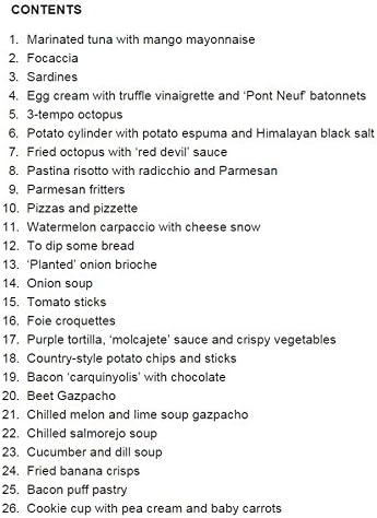 Ideas and Recipes between Cuisine and Pastry by Jose Romero