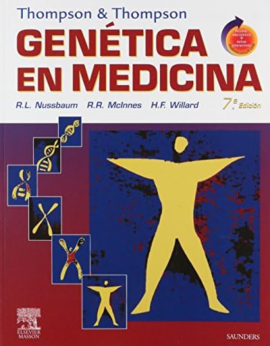 THOMPSON & THOMPSON. Genetica en medicina + Student Consult (Spanish Edition) by Robert L. Nussbaum