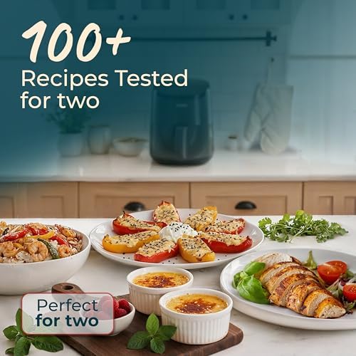 Cathy Yoder’s Air Fryer Cookbook for Two (2026): Easy, Healthy Air Fryer Recipes Cookbook with Pictures, Quick Cooking for Two, Airfryer Cookbooks, Beginners to Advanced by Cathy Yoder