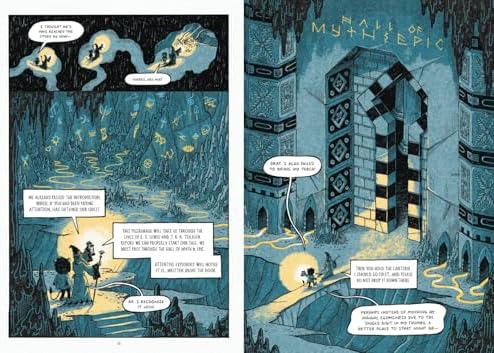 The Mythmakers: The Remarkable Fellowship of C.S. Lewis & J.R.R. Tolkien (A Graphic Novel) by John Hendrix