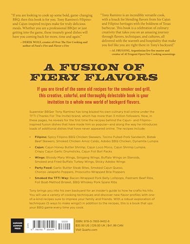 Backyard BBQ with Fire and Spice: Filipino- and Cajun-Inspired Recipes for the Smoker and Grill by Tony Ramirez
