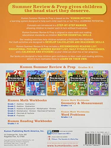 Summer Review & Prep Grades 2-3 by Kumon