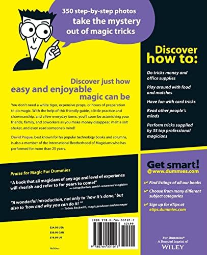Magic For Dummies by David Pogue