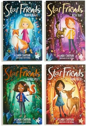 Star Friends 4-Book Boxed Set, Books 1-4: Mirror Magic; Wish Trap; Secret Spell; Dark Tricks by Linda Chapman