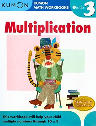 Kumon Grade 3 Multiplication (Kumon Math Workbooks) by Kumon Publishing