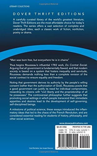On the Social Contract by Jean-Jacques Rousseau