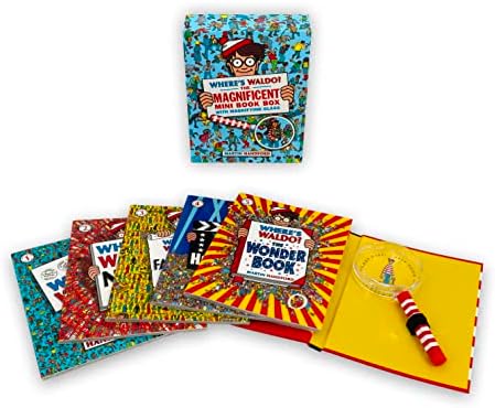 Where's Waldo? The Magnificent Mini Boxed Set: (A Compact, Travel-Sized Box Set of 5 Hidden Object Activity Books, Packed with Search & Find Puzzle Adventures - a Perfect Gift for All Ages) by Martin Handford
