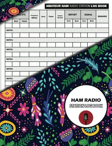 HAM Radio Station Log Book: Journal and Logbook For HAM Radio Operators. With Bonus Undated Calendar by Albert M. Riddick