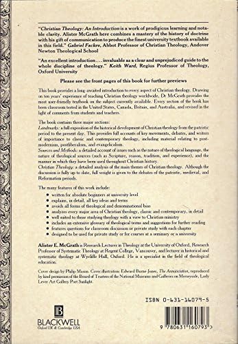 Christian Theology by Alister E. McGrath