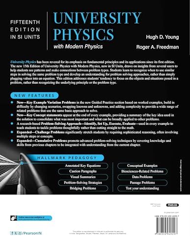 Pearson UNIVERSITY PHYSICS WITH MODERN PHYSICS by Hugh D. Young