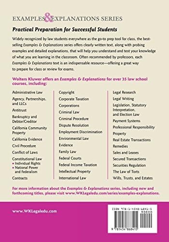Examples & Explanations for Contracts by Brian A. Blum