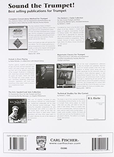 O2280 - Technical Studies for the Cornet - (English, German and French Edition) by Herbert L. Clarke