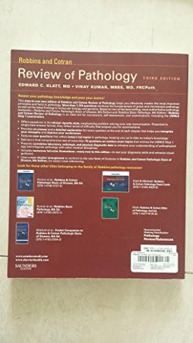 Robbins and Cotran Review of Pathology, 3rd Edition by Edward C. Klatt MD