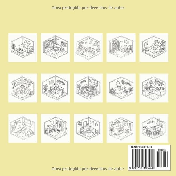 Libro de Trazos Para Adultos: Edición Cozy Rooms (Spanish Edition) by Moch Originals