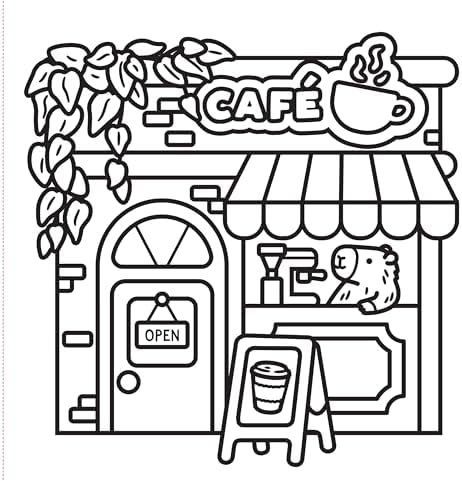 Color Me Comfy Adult Coloring Book (31 one-sided designs on thick paper) (Artist's Coloring Books) by Peter Pauper Press