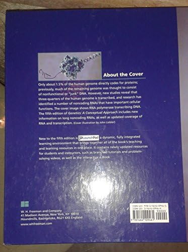 Genetics: A Conceptual Approach, 5th Edition by Benjamin A. Pierce