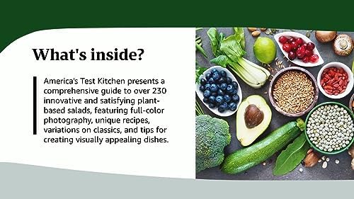 The Complete Salad Cookbook: A Fresh Guide to 200+ Vibrant Dishes Using Greens, Vegetables, Grains, Proteins, and More (The Complete ATK Cookbook Series) by America's Test Kitchen