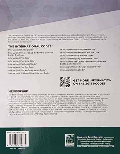 International Building Code 2015 by International Code Council