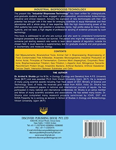 Industrial Bioprocess Technology by A N Shukla