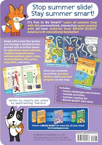 Summer Brain Quest: Between Grades 2 & 3 by Workman Publishing