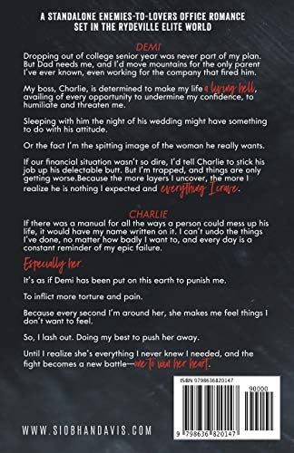 Charlie: An Enemies to Lovers Stand-Alone Romance (Rydeville Elite) by Siobhan Davis