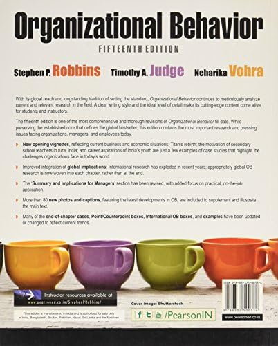 Organizational Behavior 15th By Stephen P. Robbins (International Economy Edition) by Robert Keeitner