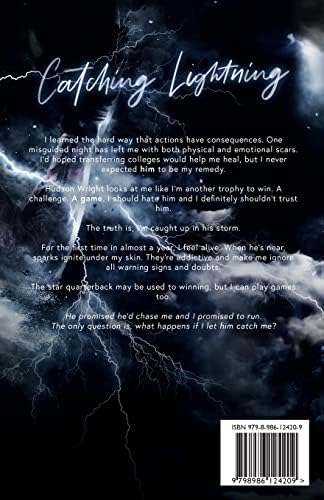 Catching Lightning: An Enemies-to-Lovers College Sports Romance by Kayleigh King
