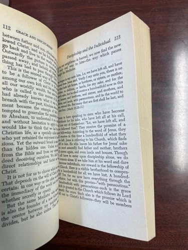 The Cost of Discipleship by Dietrich Bonhoeffer