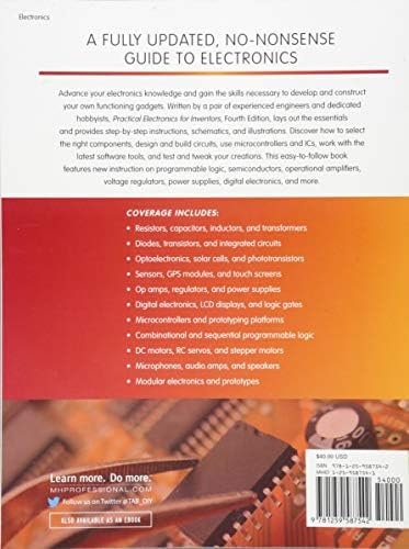 Practical Electronics for Inventors, Fourth Edition by Paul Scherz