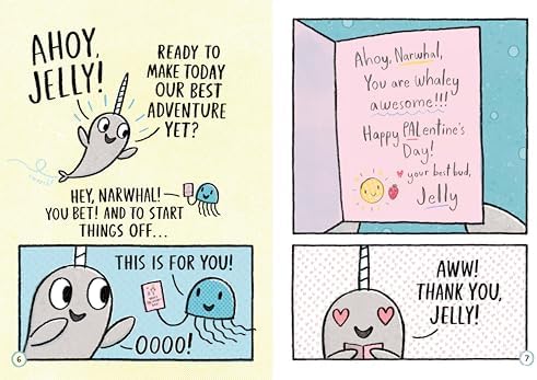A Waffle Lot of Love! (A Narwhal and Jelly Book #10) by Ben Clanton