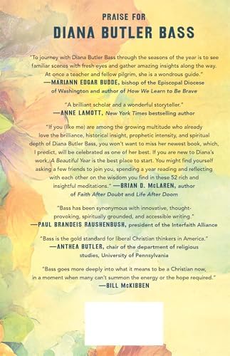 A Beautiful Year: 52 Meditations on Faith, Wisdom, and Perseverance by Diana Butler Bass