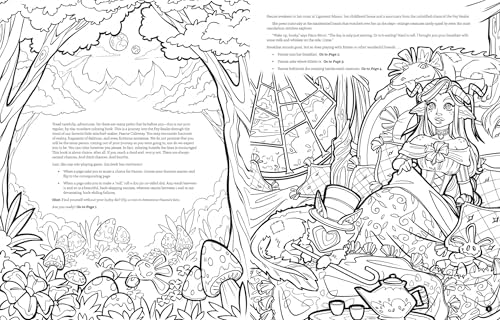 Critical Role: Fearne Calloway's Fey Fantasy: A Coloring Adventure by Morgan Ormond