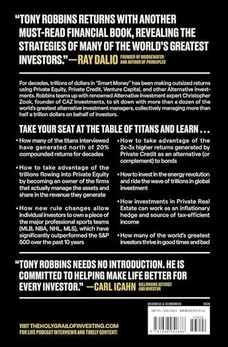 The Holy Grail of Investing: The World's Greatest Investors Reveal Their Ultimate Strategies for Financial Freedom (Tony Robbins Financial Freedom Series) by Tony Robbins
