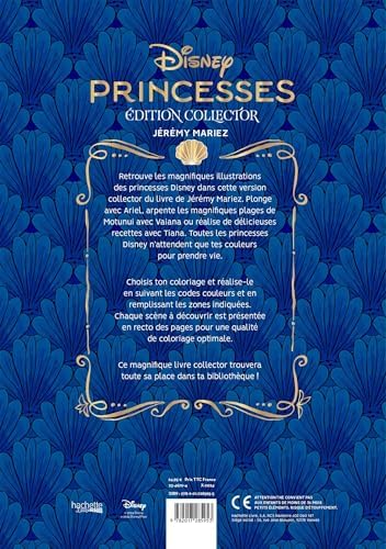 Coloriages mystères Disney Collector - Princesses by Jérémy Mariez