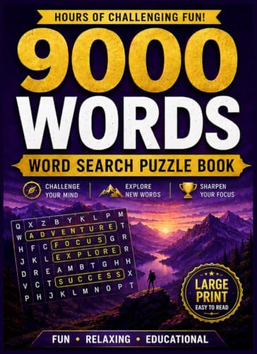 The Big Word Search Puzzle Book for Adults: 225 Large Print Puzzles for Fun and Relaxation by Kimokotoo Publishing