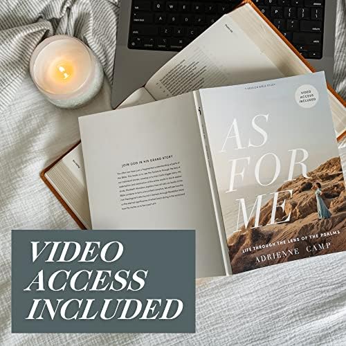 As for Me - Bible Study for Women with Video Access: Life Through the Lens of the Psalms by Adrienne Camp