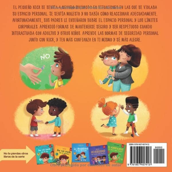 Los límites corporales me hacen más fuerte: Libro para niños sobre seguridad corporal, espacio personal, partes privadas y consentimiento, que enseña ... (World of Kids Emotions) (Spanish Edition) by Elizabeth Cole