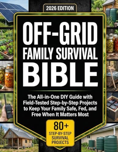 The Off-Grid Family Survival Bible: The All-in-One DIY Guide with Field-Tested, Step-by-Step Projects to Keep Your Family Safe, Fed, and Free When It Matters Most by Lucas T. Fremont