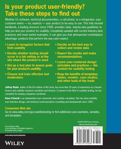 Handbook of Usability Testing: How to Plan, Design, and Conduct Effective Tests, 2nd Edition: How to Plan, Design, and Conduct Effective Tests by Jeffrey Rubin