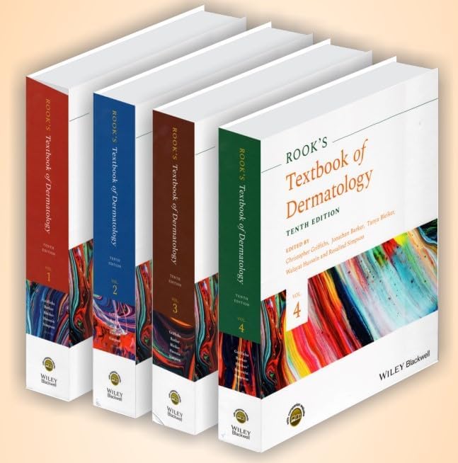 Rook's Textbook of Dermatology, 4 Volume Set by Christopher E. M. Griffiths