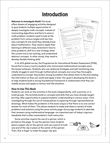 Investigate Math: Grade 5 by Cindi Mitchell