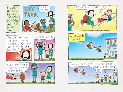 Super Diaper Baby: The Invasion of the Potty Snatchers: Color Edition (From the Creator of Dog Man) (Captain Underpants) by Dav Pilkey