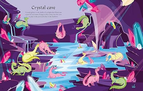 Dragons Sticker Book: A Magical and Interactive Sticker Book Featuring Dragons, Dungeons, and Treasure by Fiona Watt