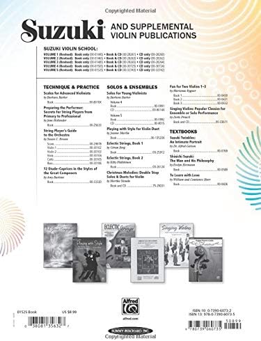 Suzuki Violin School: Violin Part, Vol. 5 (Suzuki Method Core Materials) by Shinichi Suzuki