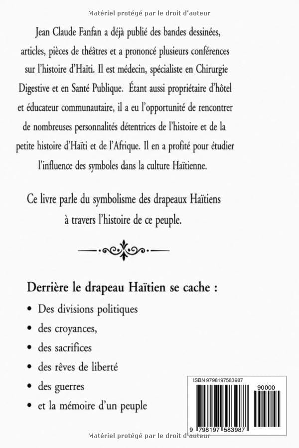 SOUS LES COULEURS D’HAÏTI: HYSTOIRE, MYSTIQUE ET DESTIN D'UNE NATION (French Edition) by JEAN CLAUDE FANFAN
