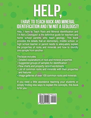 Help, I Have to Teach Rock and Mineral Identification and I'm Not a Geologist! by Tracy DJ Barnhart