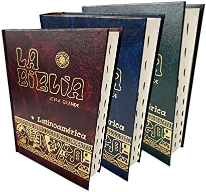 La Biblia Latinoamericana Letra Grande Cartone con Uneros Spanish Edition Assorted Colors by Bernardo Hurault