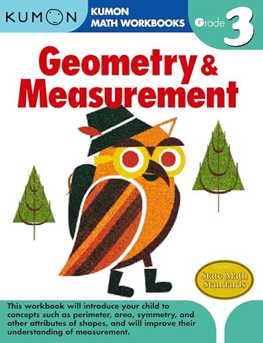 Kumon Grade 3 Geometry & Measurement (Kumon Math Workbooks) by Kumon Publishing